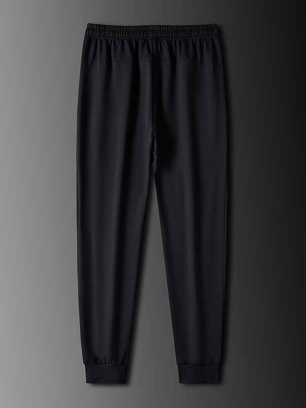 3-Pack Men’s Jogging Pants – Slim Fit Sports Pants with Deep Pockets