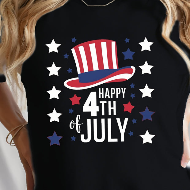 Men’s Independence Day Casual Henry Shirt