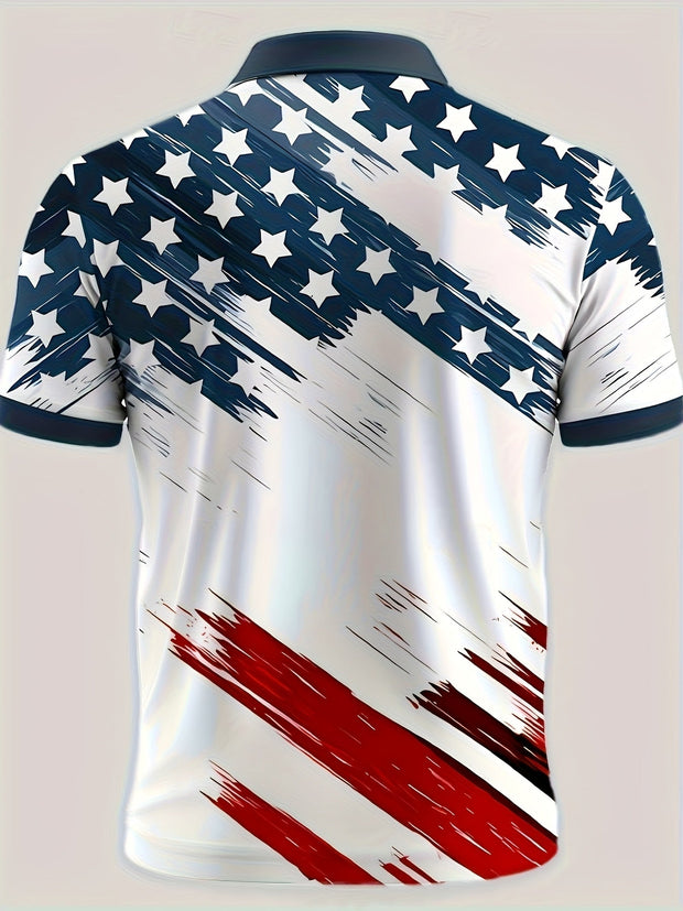 Men's American Flag 3D Printed Shirt