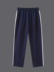 Boys’ Athletic Pants 3-Pack – Elastic Waist Sports Joggers with Pockets