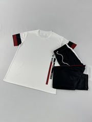 Men’s Casual Two-Piece Sportswear – T-Shirt & Trousers Set