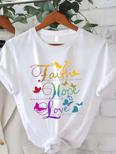 Women’s Butterfly Print T-Shirt