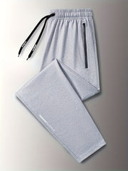 3-Pack Men’s Jogging Pants – Slim Fit Sports Pants with Deep Pockets