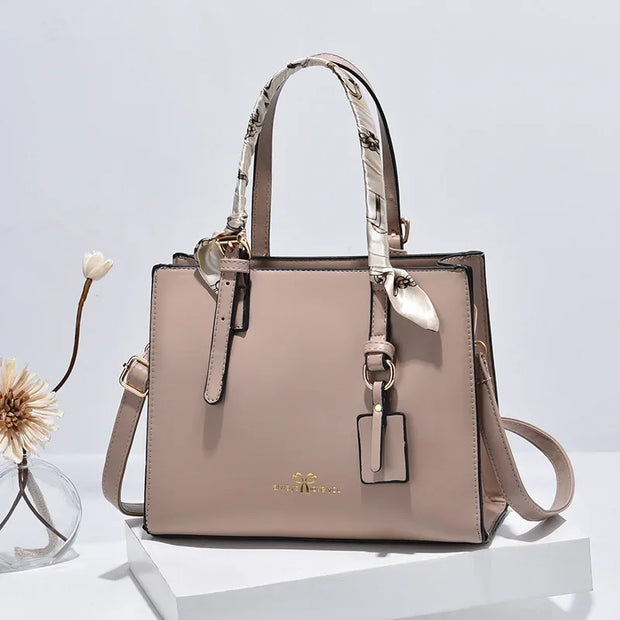 Elegant PU Leather Shoulder Bag for Women