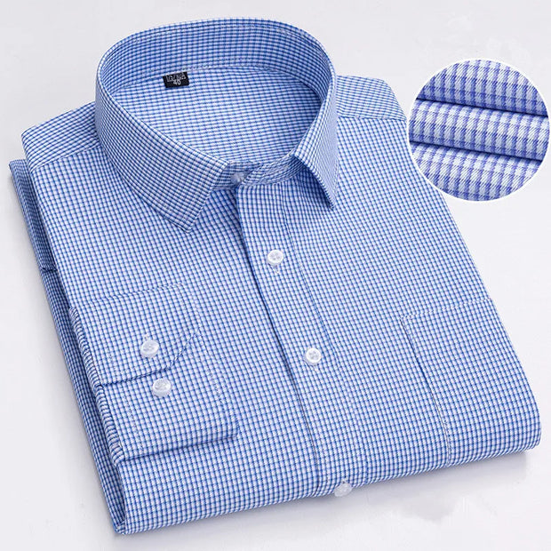 BAMBOOPLE Men’s Long Sleeve Casual Shirt