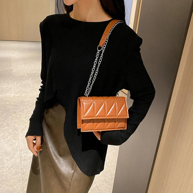 Designer PU Leather Shoulder Bag
