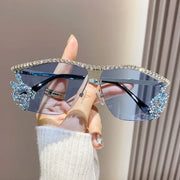 Vintage Y2K Diamond Sunglasses