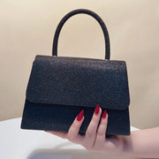 Sequins Glitter Evening Bags Bucket Design Handle Handbags Golden Color Cover Open Style Shoulder Clutch Bags