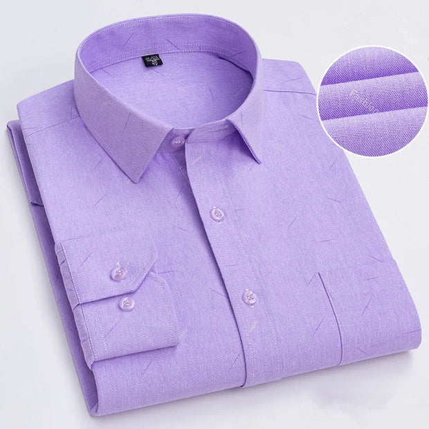 BAMBOOPLE Men’s Long Sleeve Casual Shirt