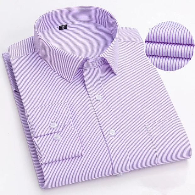 BAMBOOPLE Men’s Long Sleeve Casual Shirt