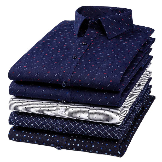 BAMBOOPLE Men’s Long Sleeve Casual Shirt