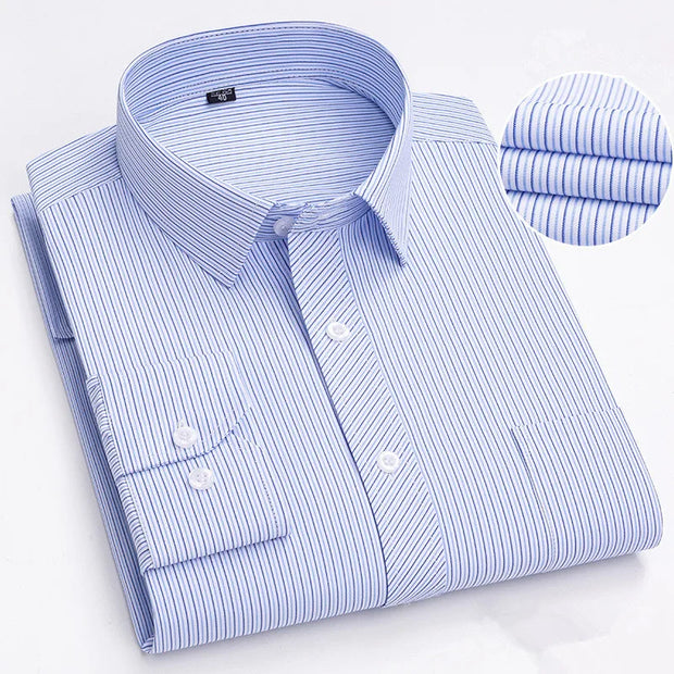 BAMBOOPLE Men’s Long Sleeve Casual Shirt