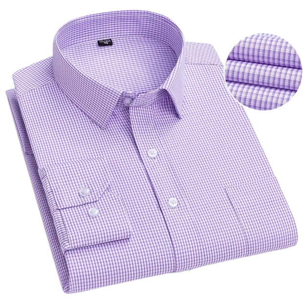 BAMBOOPLE Men’s Long Sleeve Casual Shirt