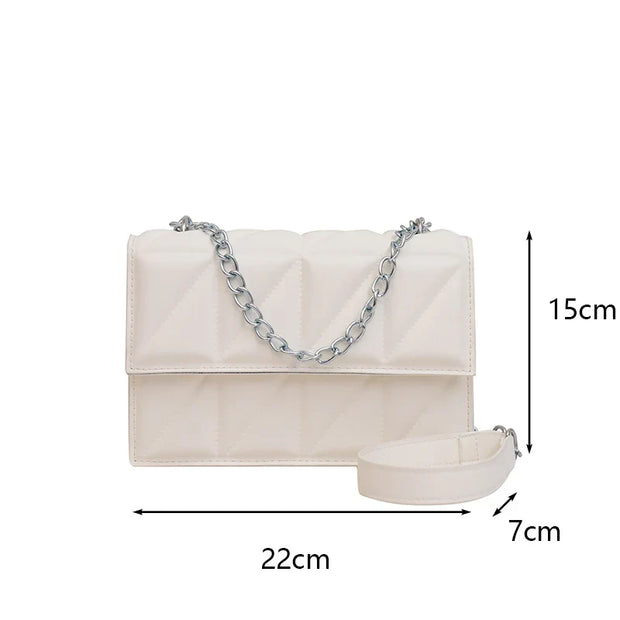 Designer PU Leather Shoulder Bag