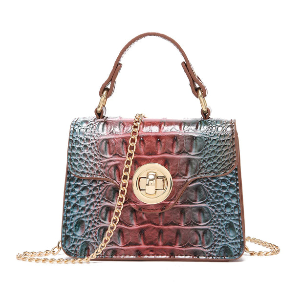 Mini Crocodile Pattern Clutch