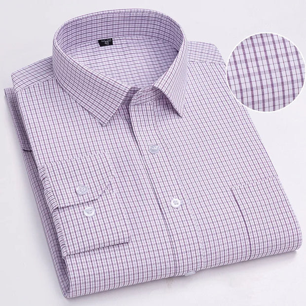 BAMBOOPLE Men’s Long Sleeve Casual Shirt
