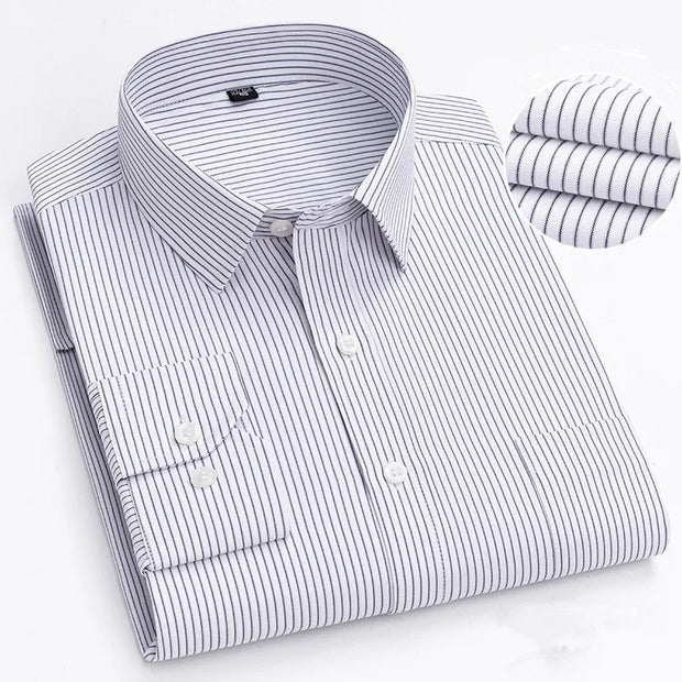 BAMBOOPLE Men’s Long Sleeve Casual Shirt
