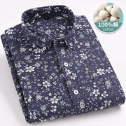 Men’s Classic Oxford Cotton Shirt – Short Sleeve Slim Fit Casual Plaid & Solid