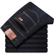Men’s Slim-Fit Classic Jeans – Soft Stretch Denim Pants for Business & Casual Wear