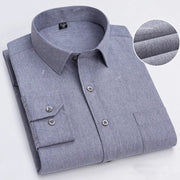 BAMBOOPLE Men’s Long Sleeve Casual Shirt