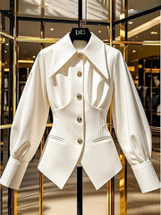 White Puff Sleeve