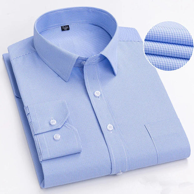 BAMBOOPLE Men’s Long Sleeve Casual Shirt