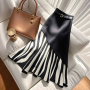 Vintage Y2K A-Line Midi Skirt