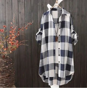 Women’s Plaid Cotton Shirt