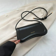 Ladies Shoulder Crossbody Bags  Women Underarm Bags Solid Color Small Top-handle Bags Purse Female Daily Handbags PU Leather