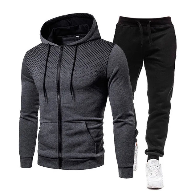 AutumnWinter New Dot Printed Hoodie