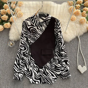 Slimming Two-Piece Illusion Top