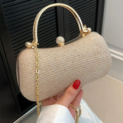Luxury Glitter Mini Evening Bag – Women’s Rhinestone Chain Clutch for Party, Wedding & Prom