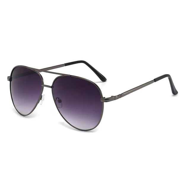 Women’s Vintage Oval Gradient Lens Sunglasses