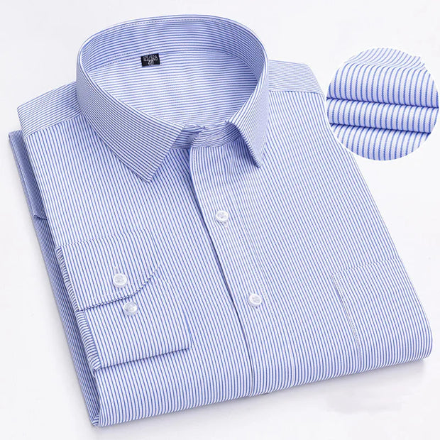 BAMBOOPLE Men’s Long Sleeve Casual Shirt