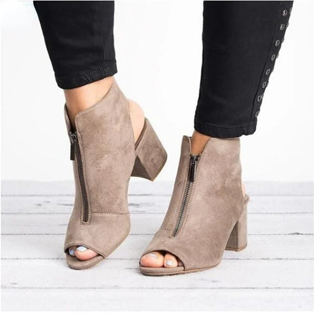 Plus Size Women’s Peep Toe