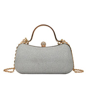 Luxury Glitter Mini Evening Bag – Women’s Rhinestone Chain Clutch for Party, Wedding & Prom