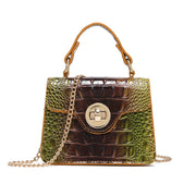 Mini Crocodile Pattern Clutch