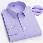 BAMBOOPLE Men’s Long Sleeve Casual Shirt