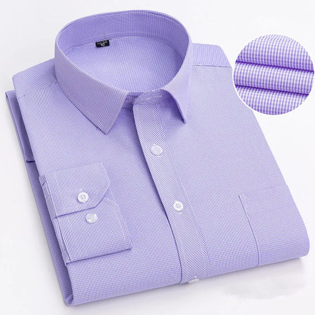 BAMBOOPLE Men’s Long Sleeve Casual Shirt