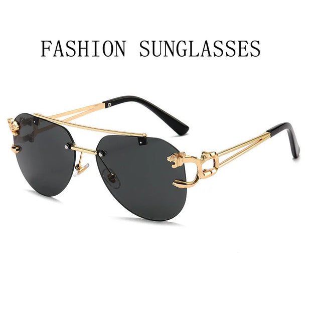 Rimless Designer Sunglasses