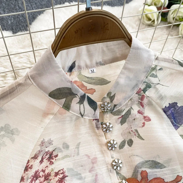 Floral Two-Piece Set for Women