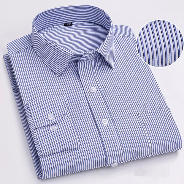 BAMBOOPLE Men’s Long Sleeve Casual Shirt