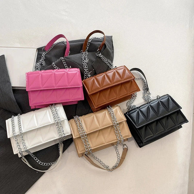Designer PU Leather Shoulder Bag