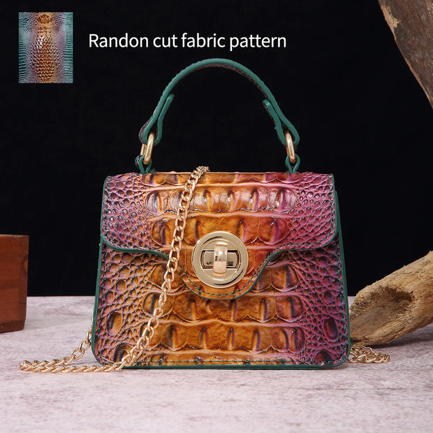 Mini Crocodile Pattern Clutch
