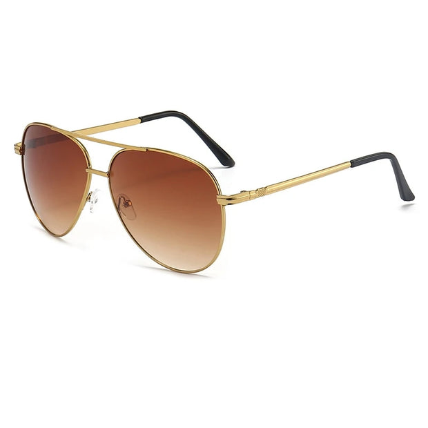 Women’s Vintage Oval Gradient Lens Sunglasses