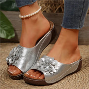 Shoes Women Sandals Summer Elegant Shoes Woman Slides Sandals Ladies Wedge Sandals For Women Casual Footwear Slipper Female