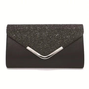 Glitter Bling,Shiny Elegant And Fashionable Envelope Clutch Bag, Party Wedding Handbag For Women Dinner Bag