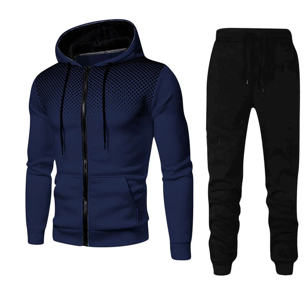 AutumnWinter New Dot Printed Hoodie