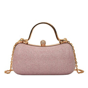 Luxury Glitter Mini Evening Bag – Women’s Rhinestone Chain Clutch for Party, Wedding & Prom