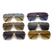 Oversized Rimless Sunglasses